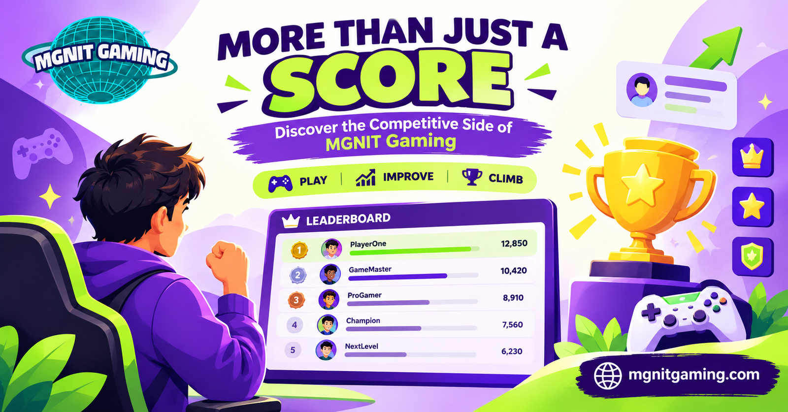 Beyond the Score | How Leaderboards Add a Competitive Edge to MGNIT Gaming